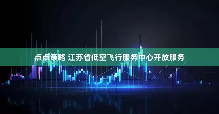 点点策略 江苏省低空飞行服务中心开放服务